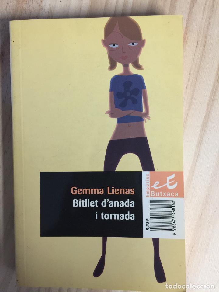Libros de segunda mano: Billet danada i tornada - Gemma Lienas - Foto 1