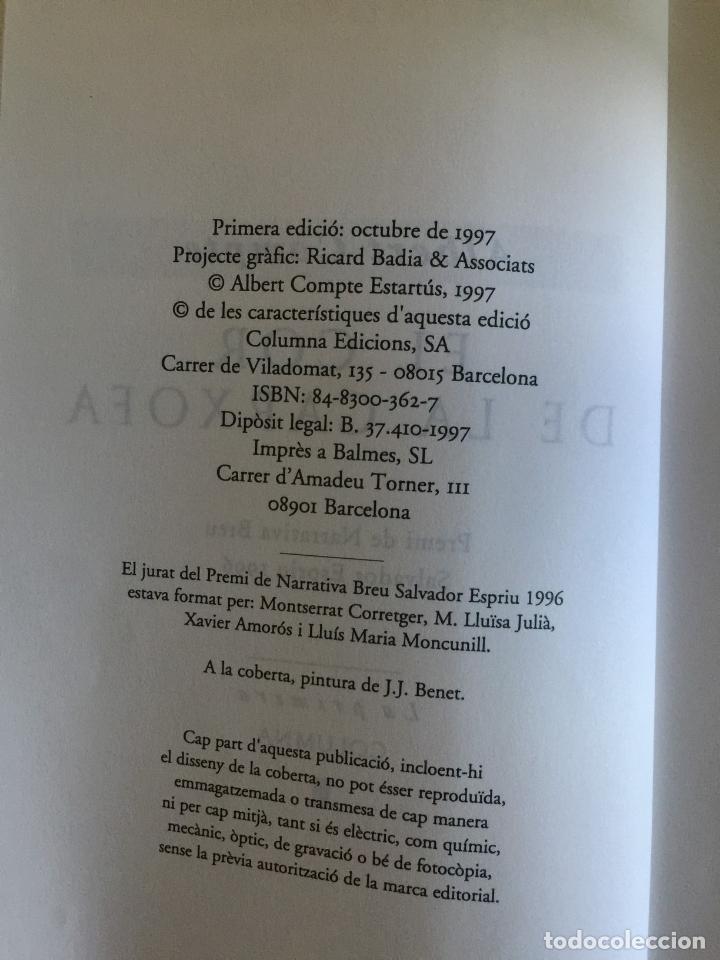 Libros de segunda mano: El cor de la carxofa - Albert Compte - Foto 5