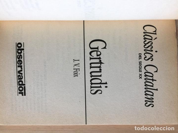 Libros de segunda mano: Gertrudis - J. V. Foix - Foto 3