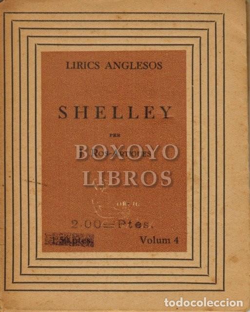 Libros de segunda mano: ROS-ARTIGUES. Shelley - Foto 1