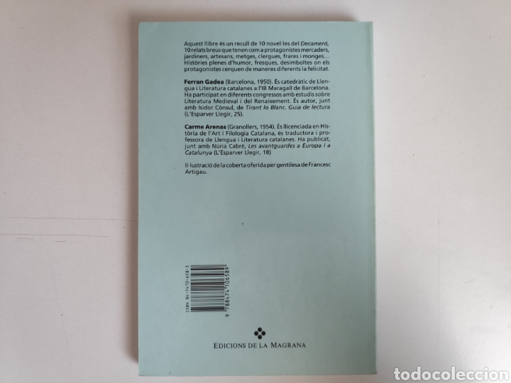 Libros de segunda mano: Libro. Deu del Decamer&oacute;, Giovanni Boccaccio (catal&agrave;) - Foto 2
