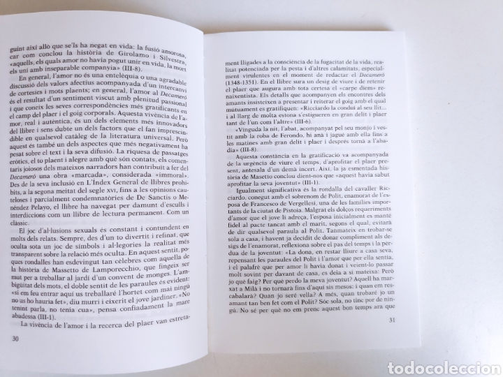 Libros de segunda mano: Libro. Deu del Decamer&oacute;, Giovanni Boccaccio (catal&agrave;) - Foto 3