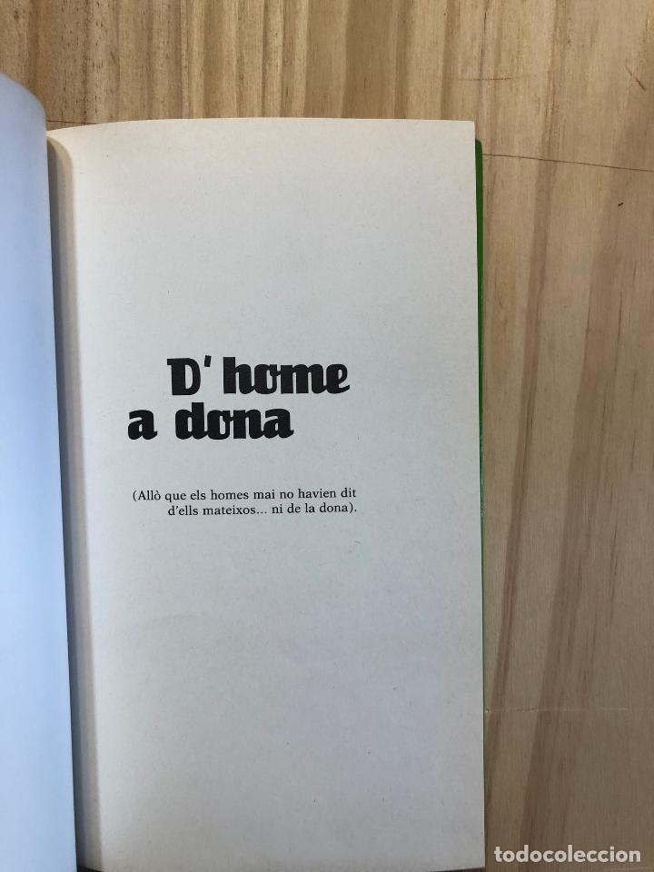 Libros de segunda mano: Dhome a dona - Jaume Borr&agrave;s - Foto 2
