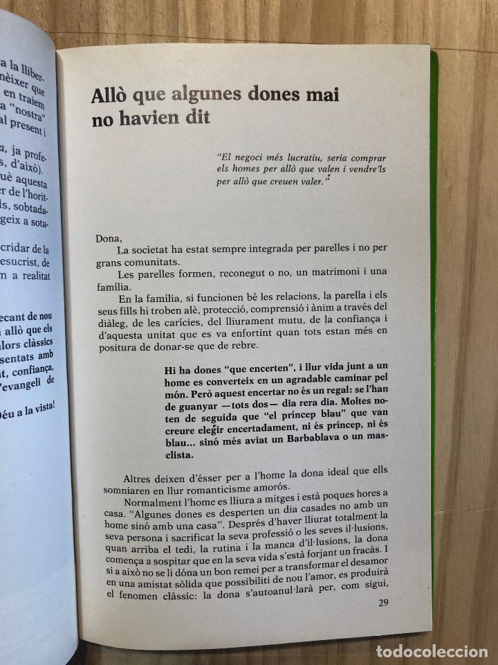 Libros de segunda mano: Dhome a dona - Jaume Borr&agrave;s - Foto 3