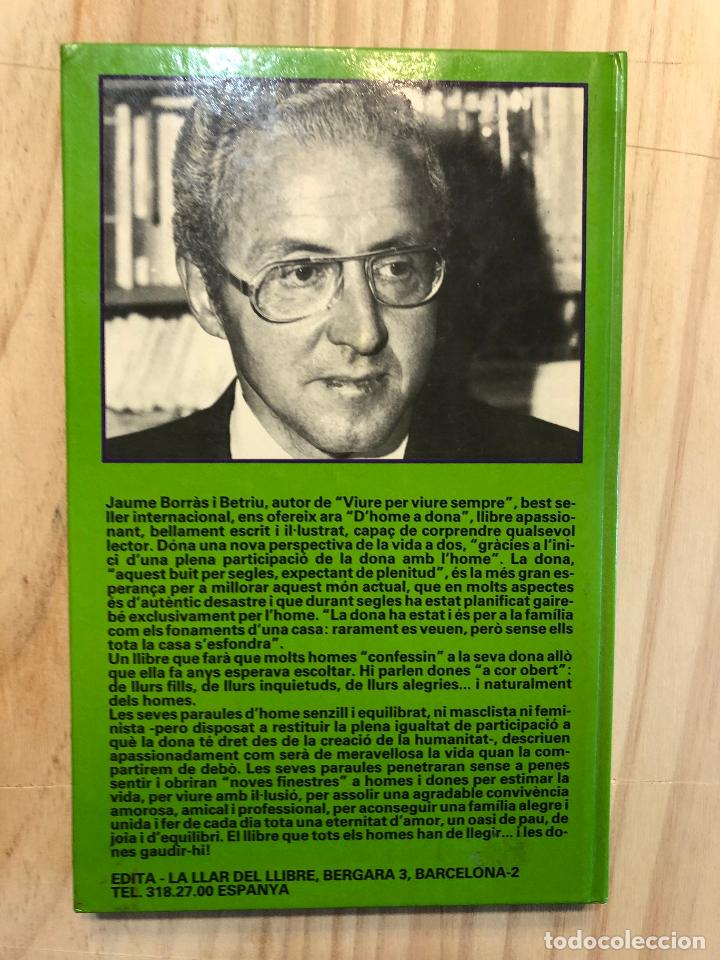 Libros de segunda mano: Dhome a dona - Jaume Borr&agrave;s - Foto 4
