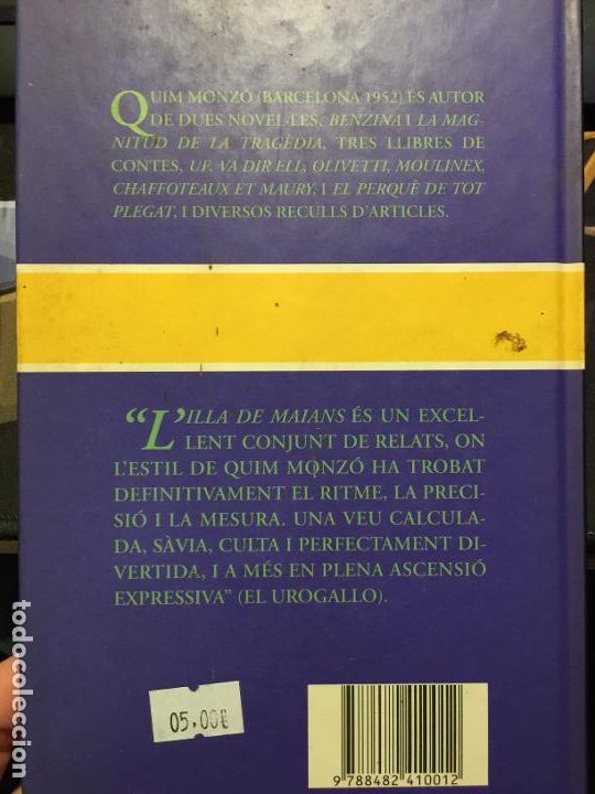 Libros de segunda mano: Lilla de maians - Quim Monz&oacute; - Foto 2