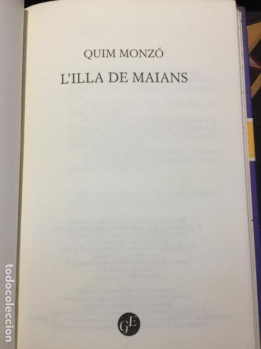 Libros de segunda mano: Lilla de maians - Quim Monz&oacute; - Foto 3