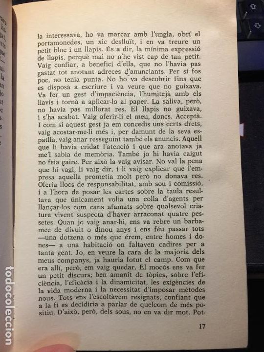 Libros de segunda mano: Domicili provisional - Manuel de Pedrolo - Foto 2