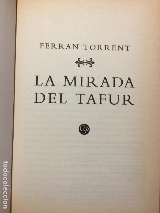 Libros de segunda mano: La mirada del Tafur - Ferran Torrent - Foto 3