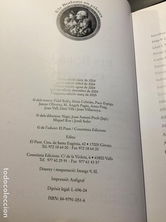 Libros de segunda mano: Els borbons en pilotes - Foto 5