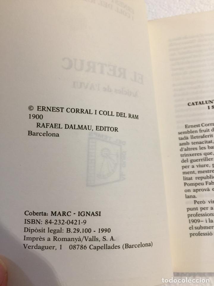 Libros de segunda mano: El retruc. articles de lAvui - E. Corral i Coll del Ram - Foto 6