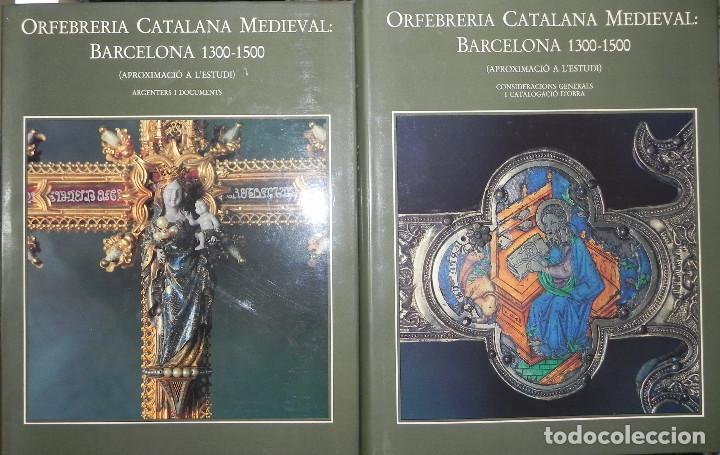 Livres d'occasion: Orfebreria catalana medieval: Barcelona 1300-1500, aproximaci&oacute; a l&acute;estudi, 2 volums - DE DALMASES, N