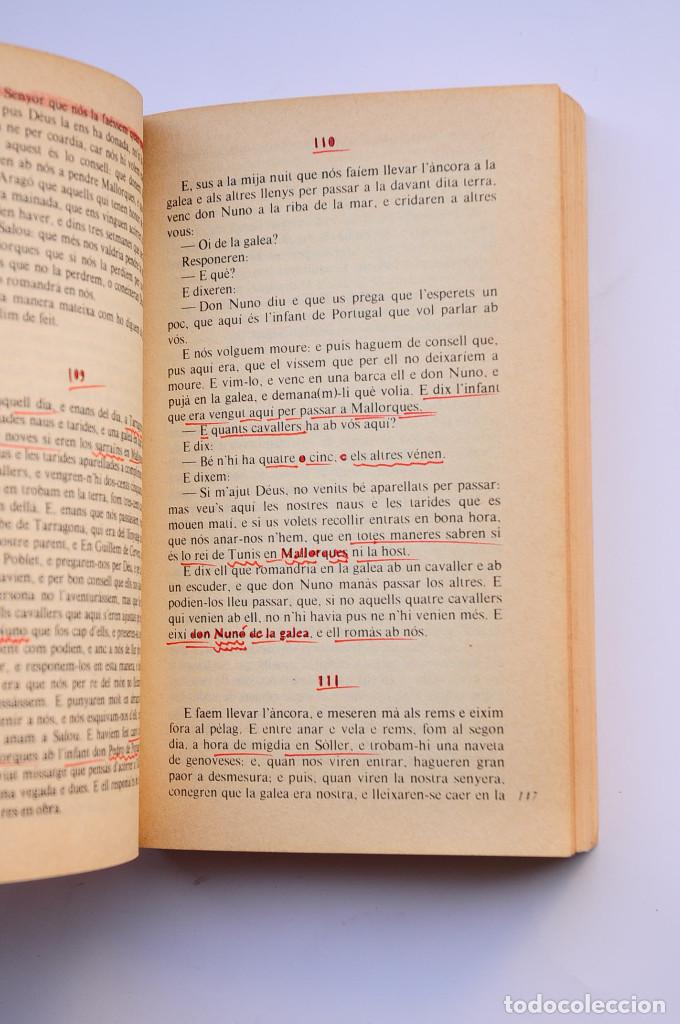 Libros de segunda mano: Cr&ograve;nica o llibre dels feits - JAUME I - Foto 3