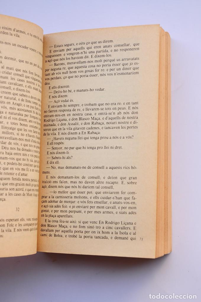 Libros de segunda mano: Cr&ograve;nica o llibre dels feits - JAUME I - Foto 5