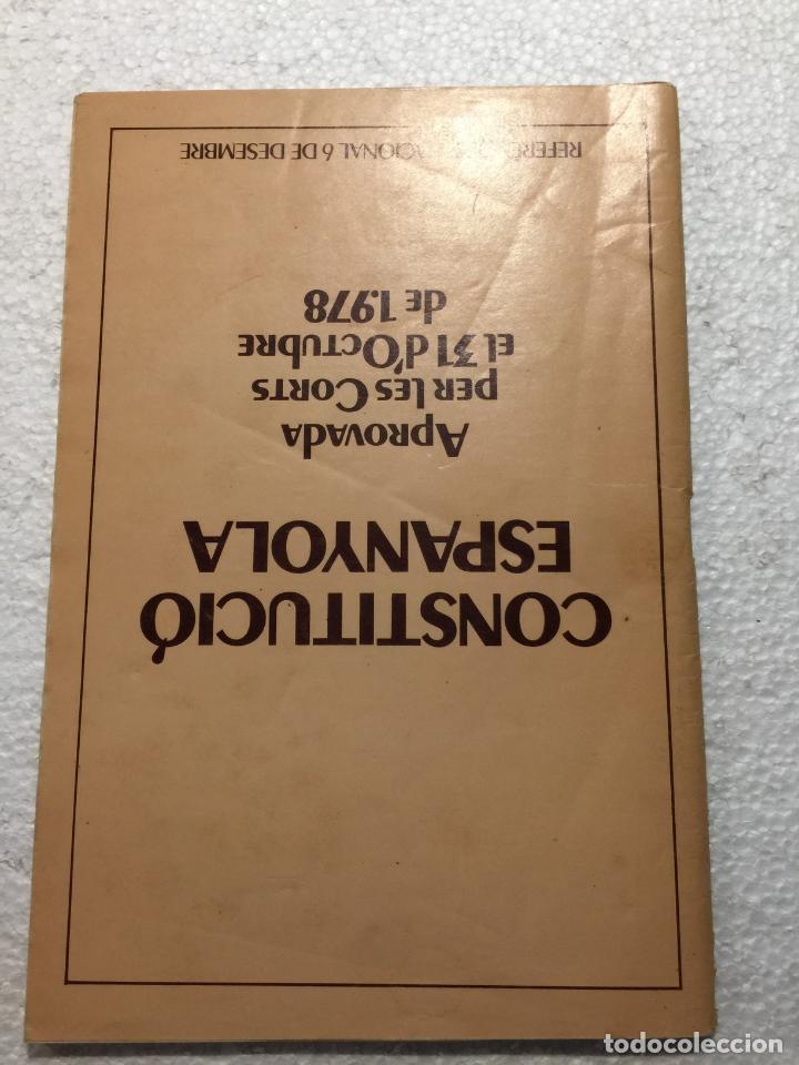 Libros de segunda mano: Constitucion espa&ntilde;olas - Foto 2