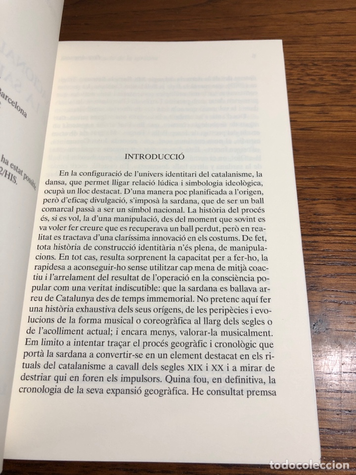 Libros de segunda mano: LIBRO LA NACIONALITZACIO DE LA SARDANA ( PERE ANGUERA) - Foto 4