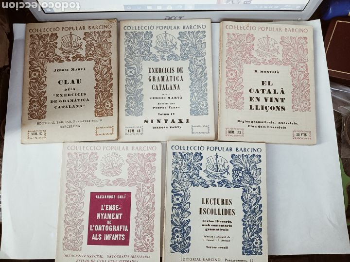 Libros de segunda mano: LOTE 11 LIBROS GRAM&Aacute;TICA CATALANA - Foto 2