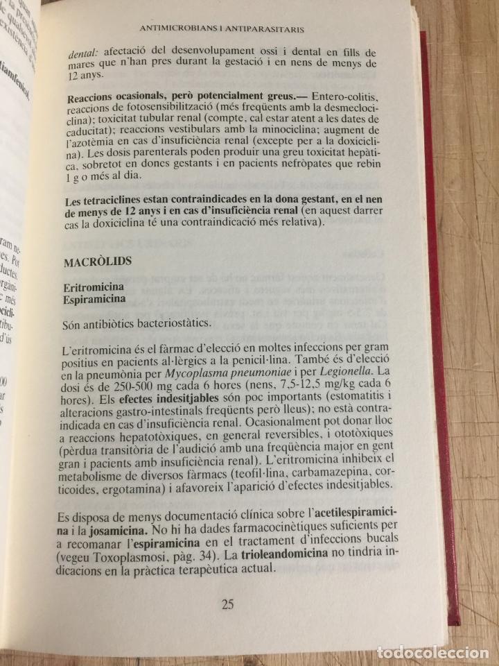 Libros de segunda mano: &Iacute;ndex farmacol&ograve;gic 1987 - Foto 2