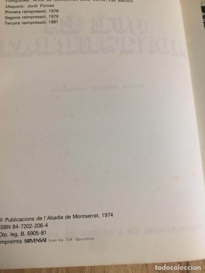 Libros de segunda mano: Qu&egrave; &eacute;s Montserrat - Foto 3