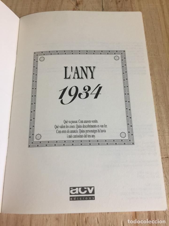 Libros de segunda mano: 1934 lany que tu vas n&eacute;ixer - Foto 5