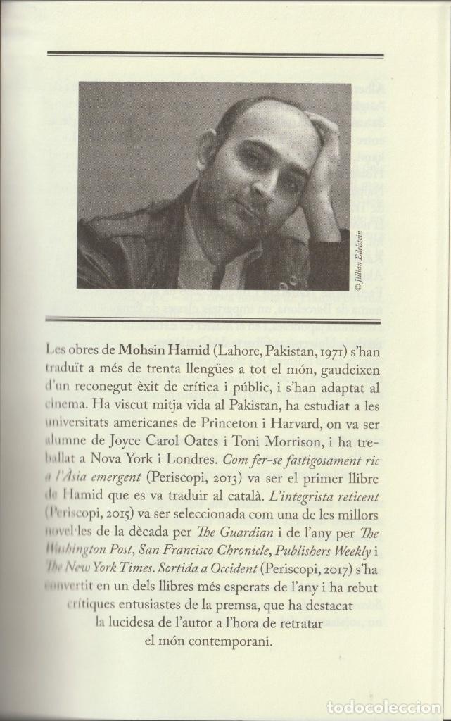 Libros de segunda mano: Sortida a Occident de Mohsin Hamid (en catal&aacute;n) - Foto 3