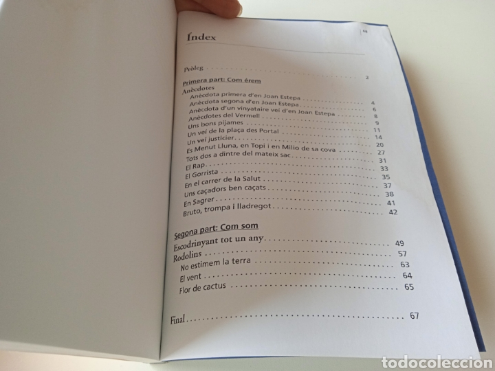 Libros de segunda mano: Libro COM &Eacute;REM I COM SOM. Rafel Comas. EN CATAL&Aacute;N. Blanes. - Foto 3
