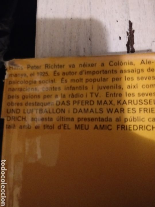 Libros de segunda mano: El Meu Amic Friedrich de Hans Peter Richter - Foto 2