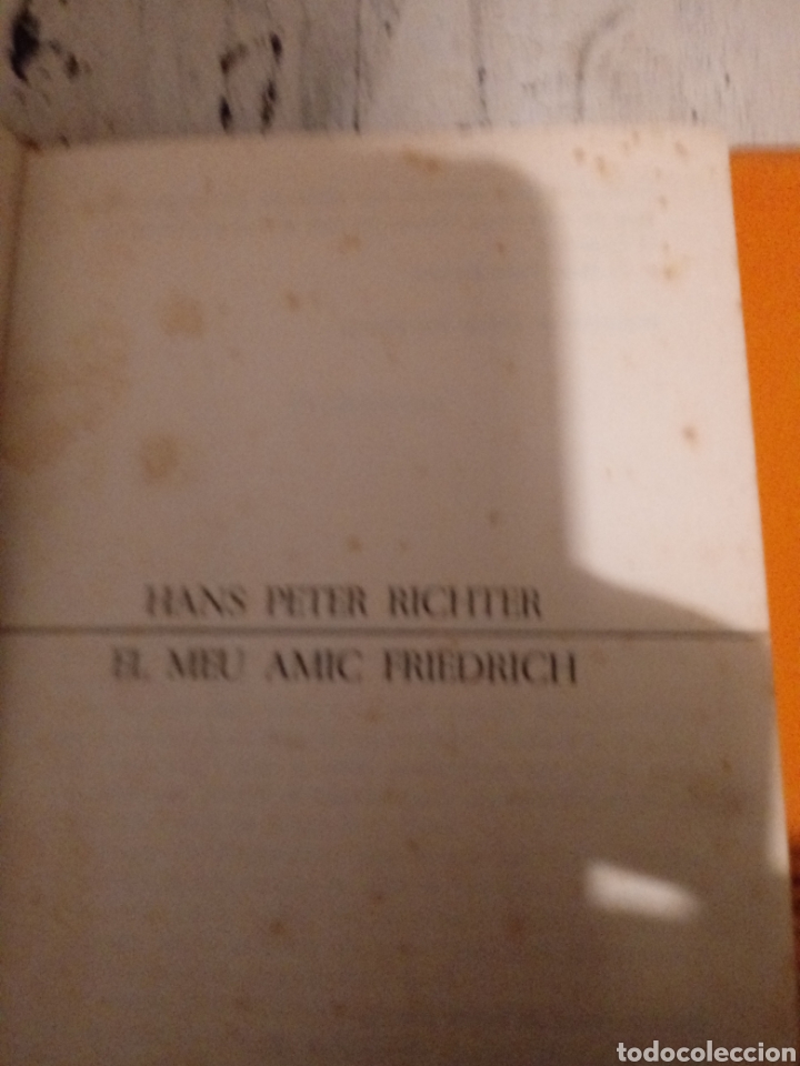 Libros de segunda mano: El Meu Amic Friedrich de Hans Peter Richter - Foto 3