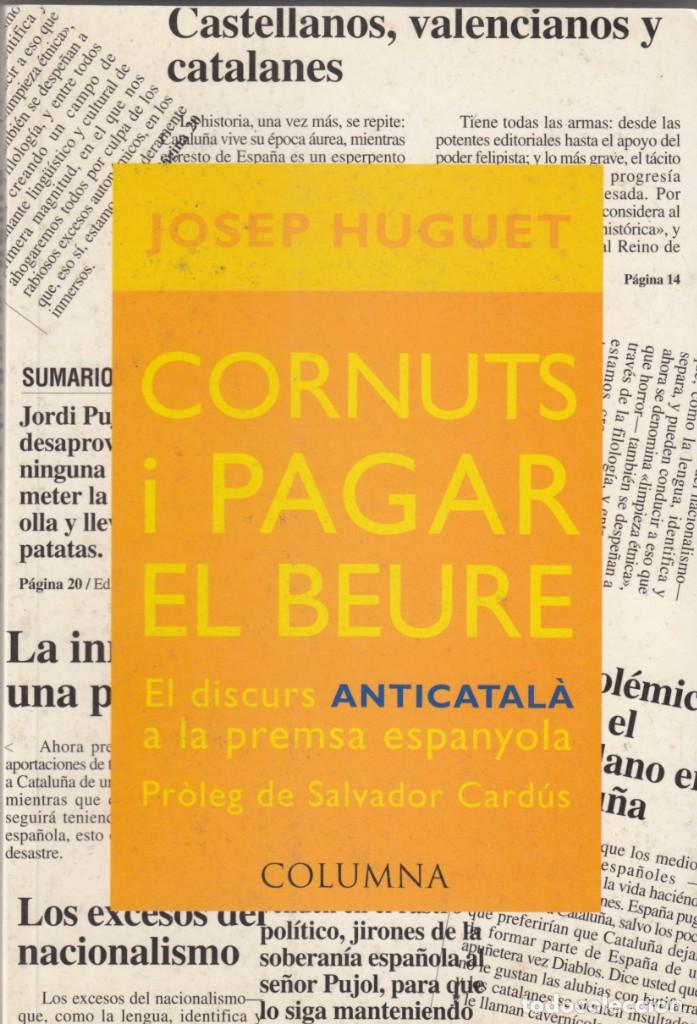 Libros de segunda mano: CORNUTS Y PAGAR EL BEURE. TARJETA AUT&Oacute;GRAFA - ABU - Foto 1