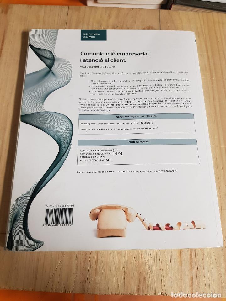 Libros de segunda mano: Comunicaci&oacute; empresarial i atenci&oacute; al client - VVAA - Foto 2