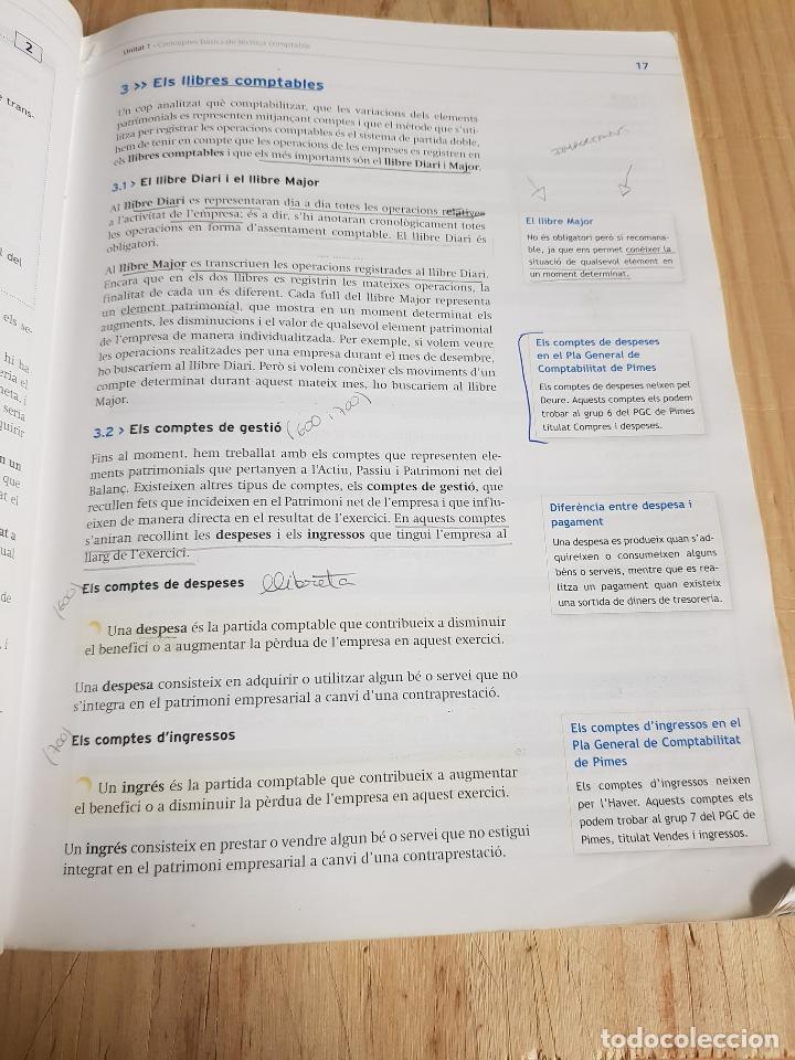 Libros de segunda mano: Tractament de la documentaci&oacute; comptable - VVAA - Foto 6
