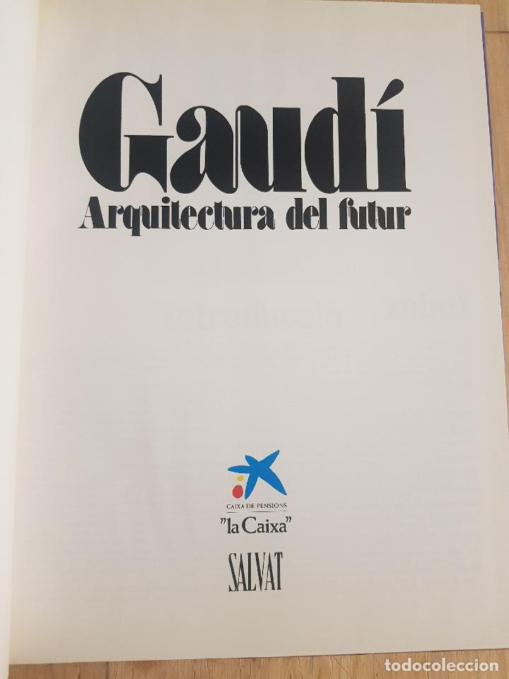 Libros de segunda mano: Gaud&iacute;. Arquitectura del futur - Foto 3