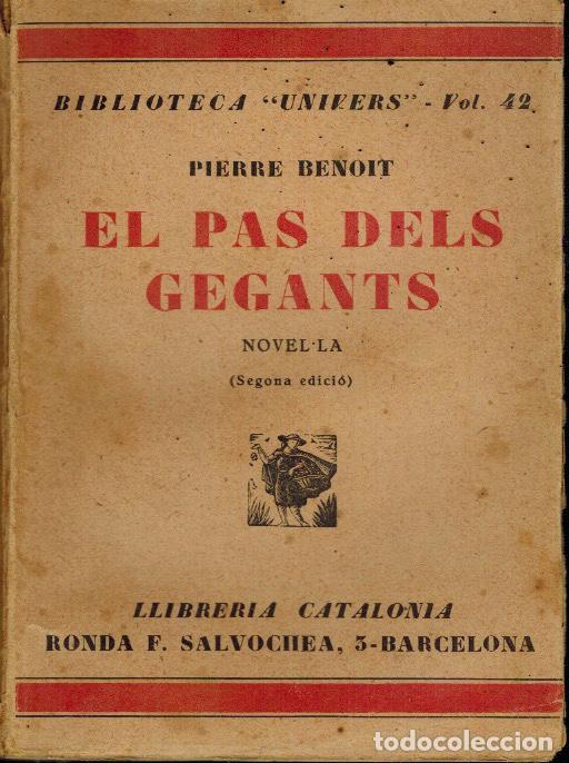 Libros de segunda mano: EL PAS DELS GEGANTS - Foto 1
