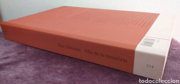Libros de segunda mano: Kim Edwards - La filla de la memoria - Foto 3