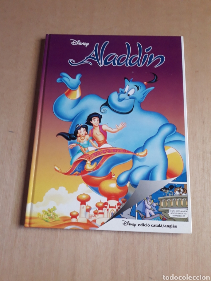 Libros de segunda mano: Aladdin Disney edici&oacute; catal&agrave; angl&egrave;s - Foto 1