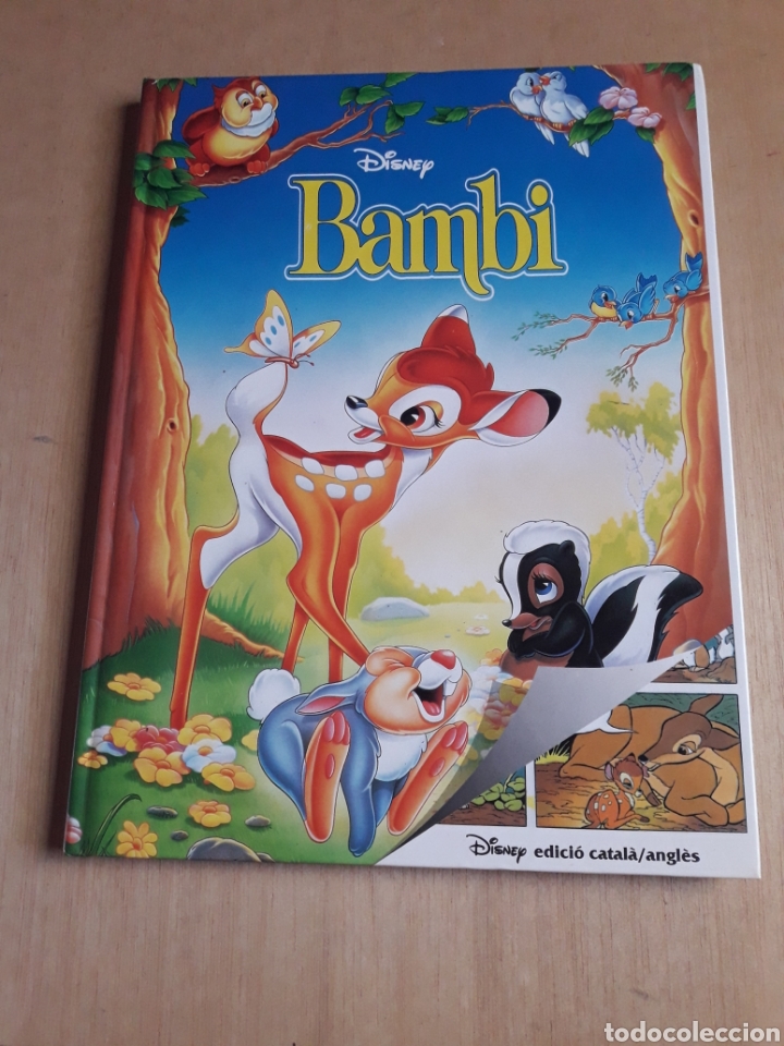 Libros de segunda mano: Bambi Disney edici&oacute; catal&agrave; angl&egrave;s - Foto 1