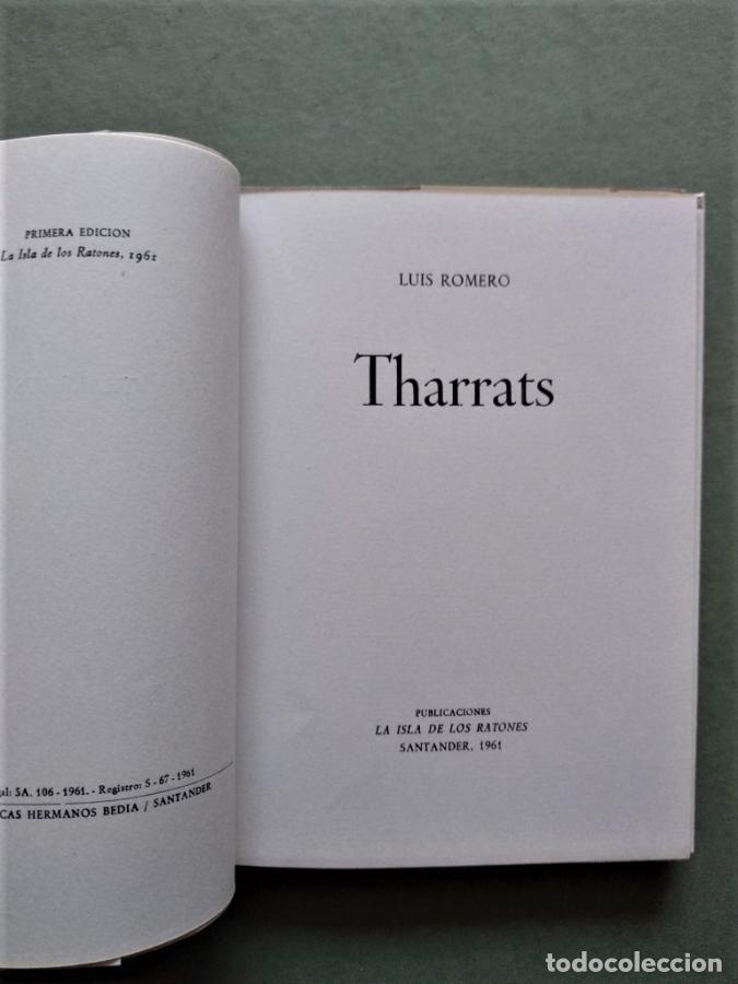 Libros de segunda mano: THARRATS. - (Tharrats) Romero, Luis. - Foto 2