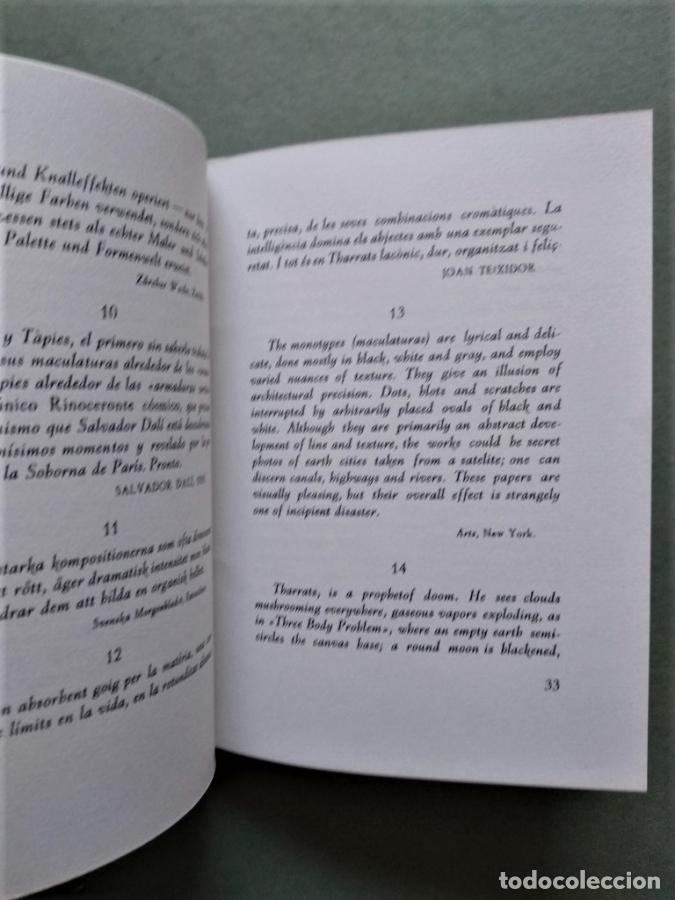 Libros de segunda mano: THARRATS. - (Tharrats) Romero, Luis. - Foto 3