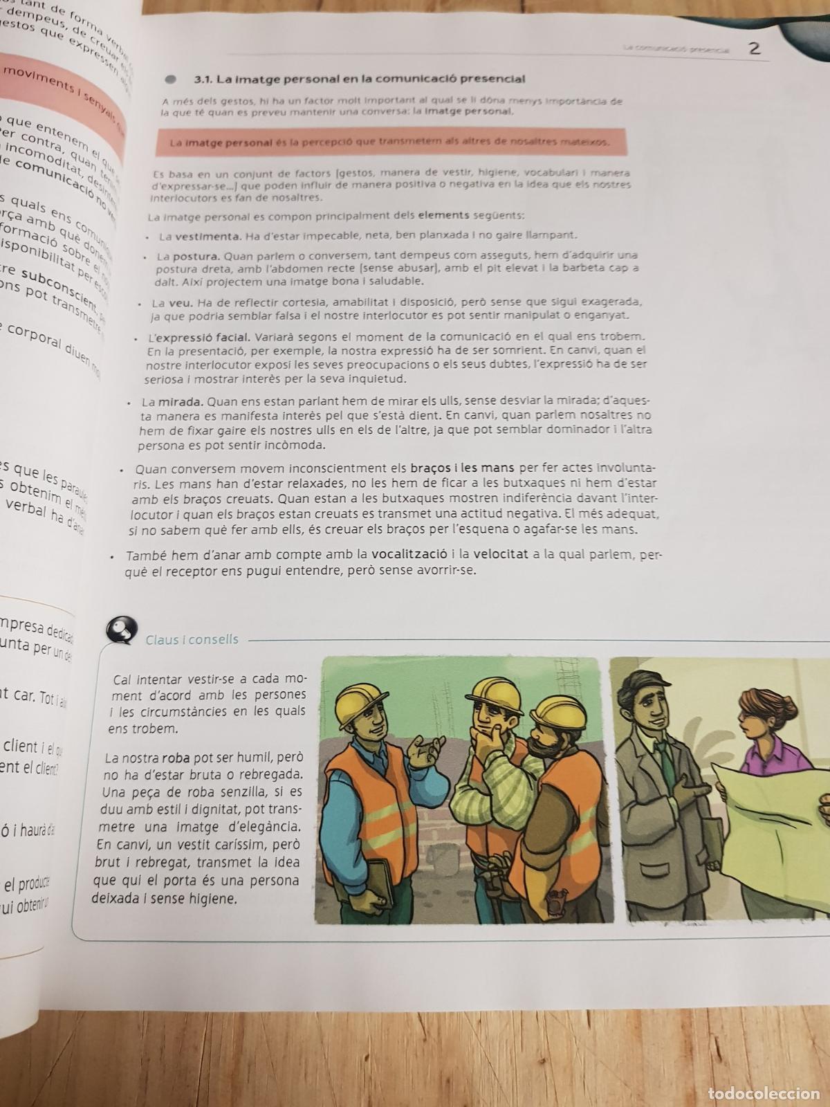 Libros de segunda mano: Comunicaci&oacute; empresarial i atenci&oacute; al client - VVAA - Foto 3