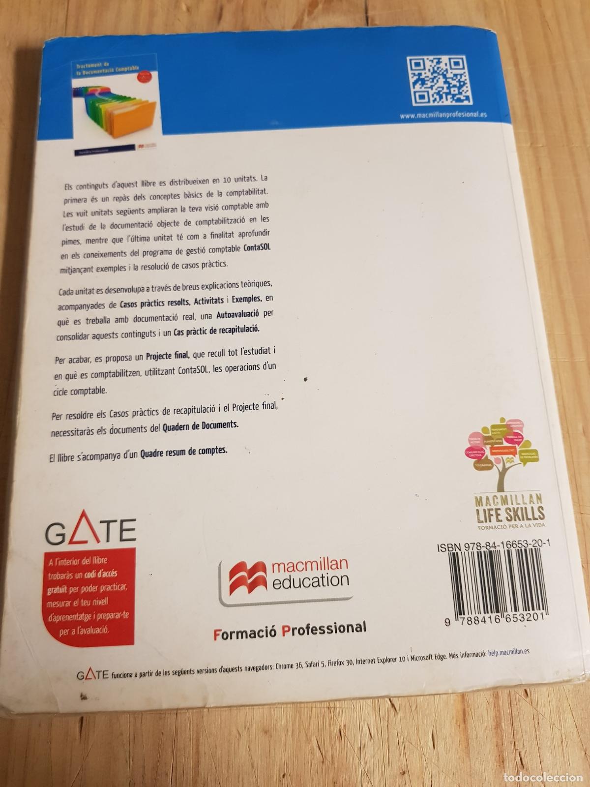 Libros de segunda mano: Tractament de la documentaci&oacute; comptable - VVAA - Foto 3