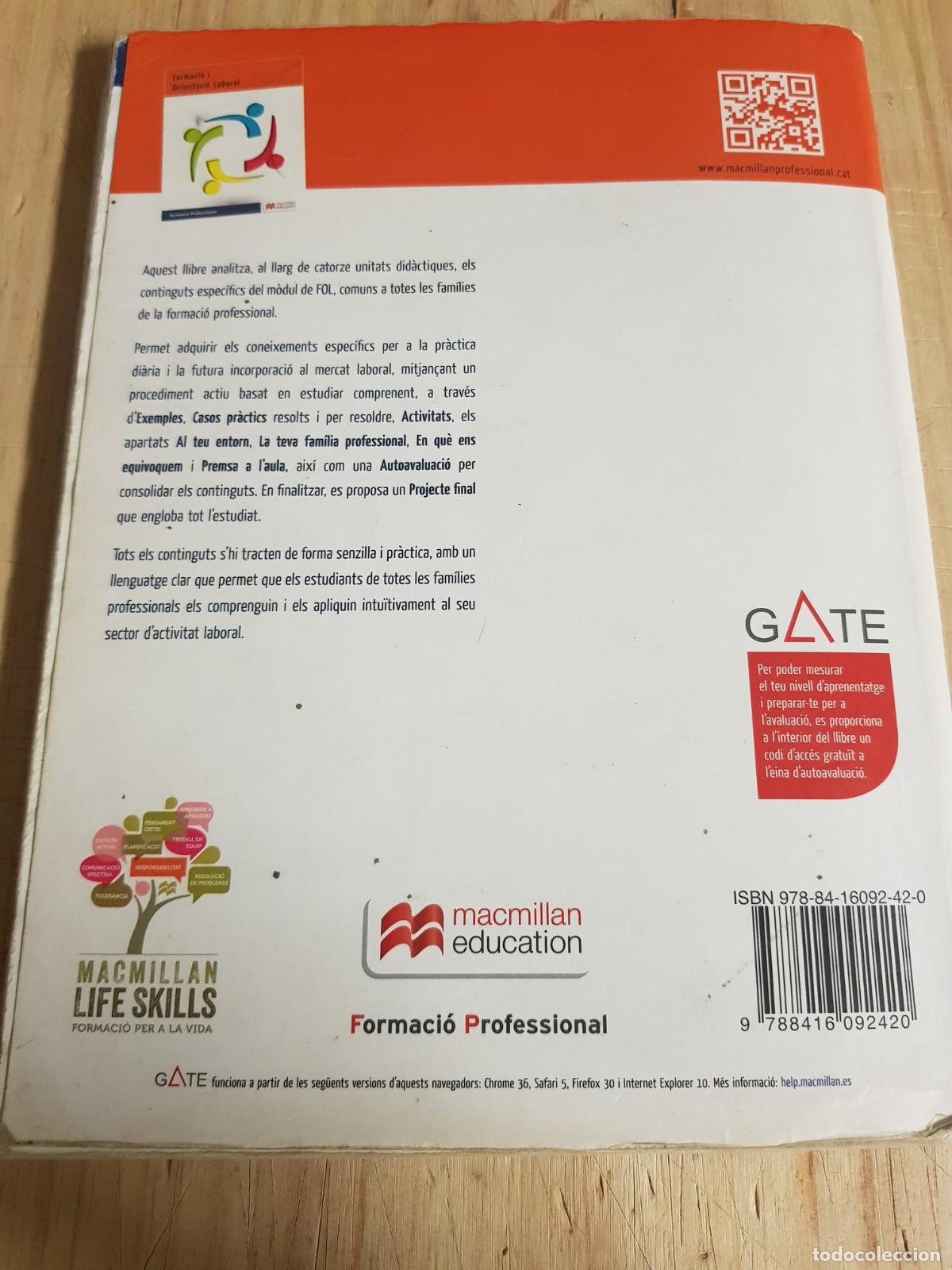 Libros de segunda mano: Formaci&oacute; i orientaci&oacute; laboral - VVAA - Foto 3