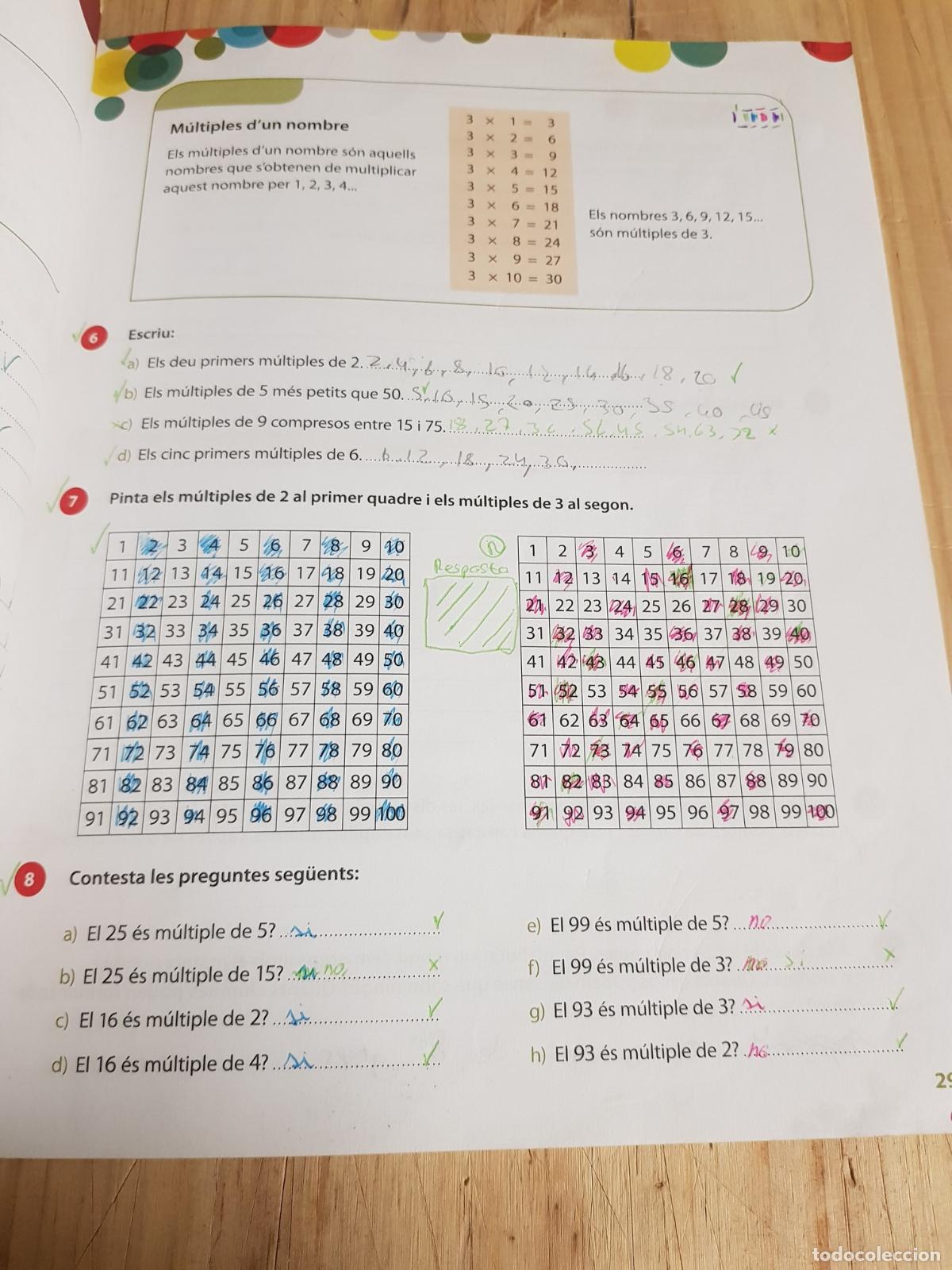 Libros de segunda mano: Matem&agrave;tiques. Quadern per practicar. - VVAA - Foto 5