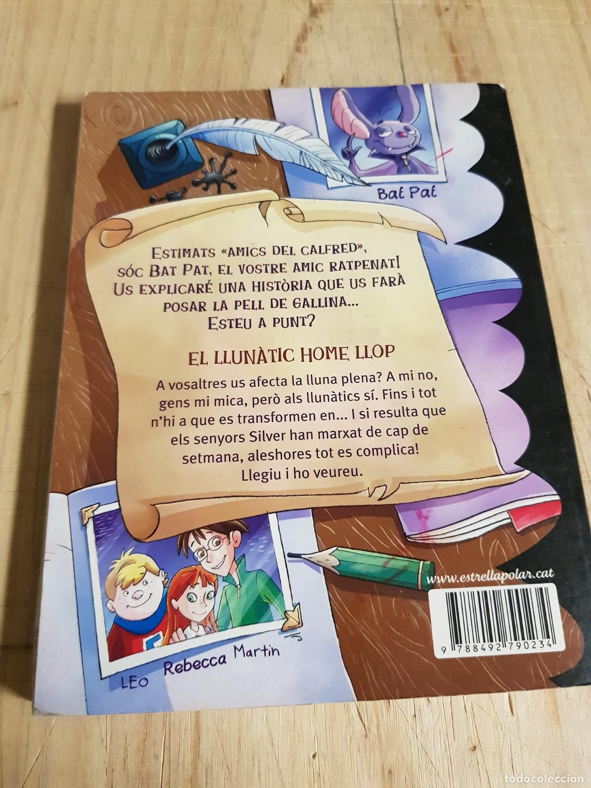 Libros de segunda mano: Bat Pat. El llun&agrave;tic home llop - Roberto Pavanello - Foto 4