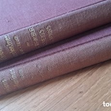 Libros de segunda mano: 2 TOMOS- CURET : VISIONS BARCELONINES 1760 - 1860 (1952) IL.LUSTRACIONS DE LOLA ANGLADA