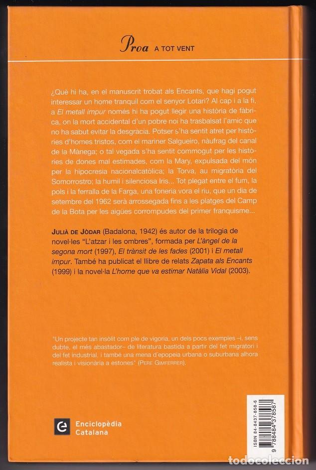 Libros de segunda mano: El metall impur - Juli&agrave; de J&ograve;dar - Foto 2