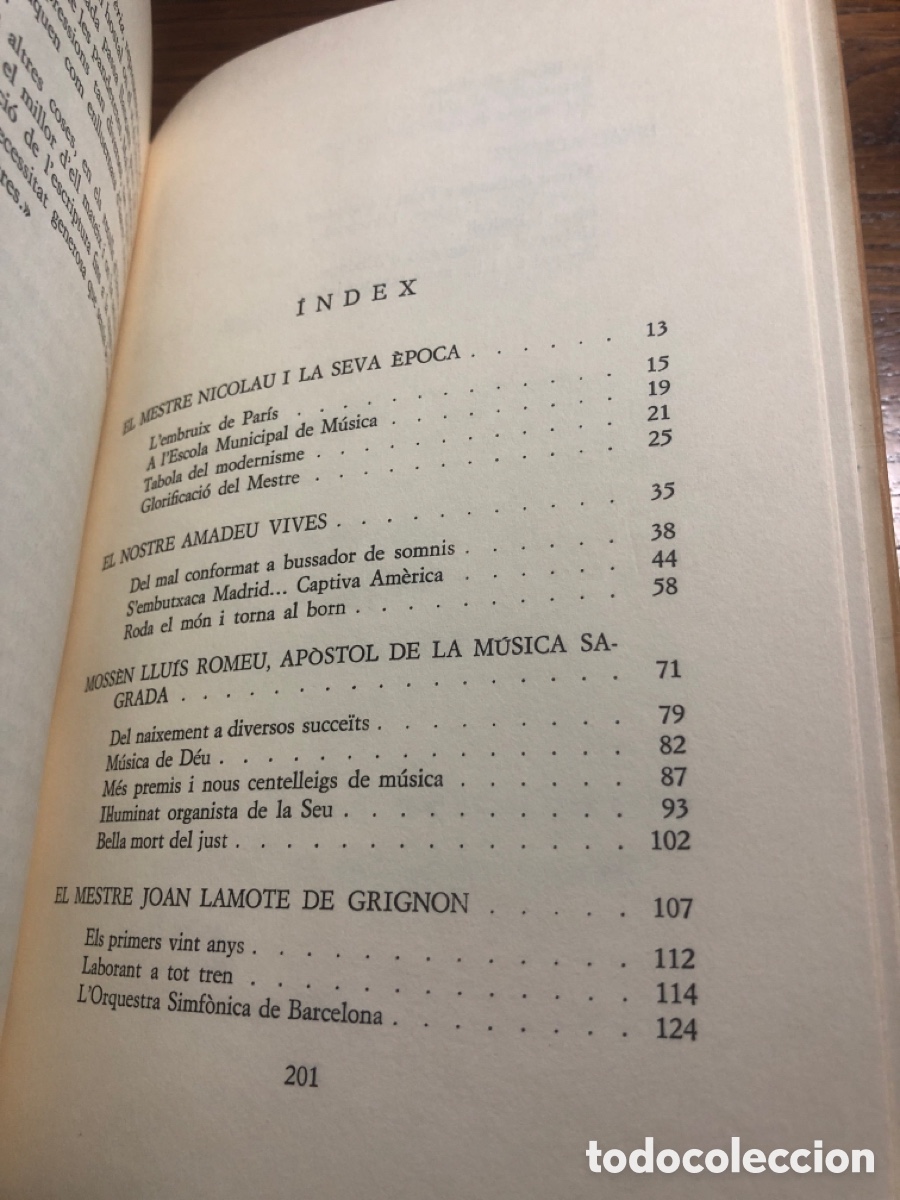 Libros de segunda mano: LIBRO CINC COMPOSITORS CATALANS ( MIQUEL SAPERAS ) - Foto 5