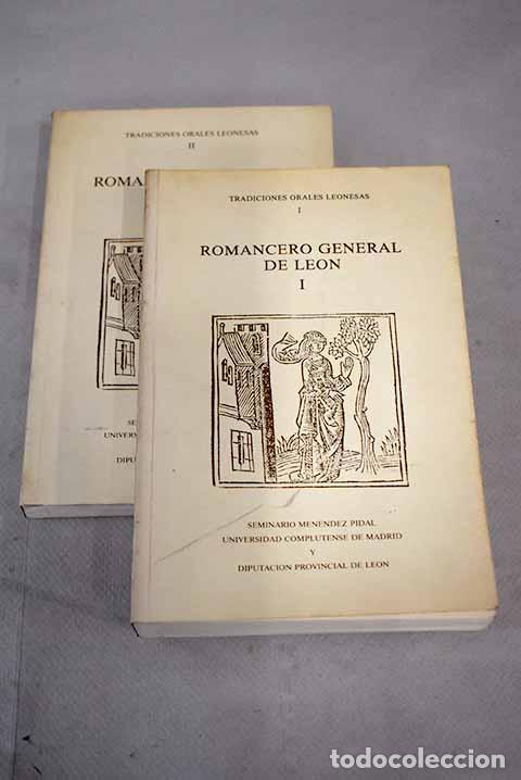 Libros de segunda mano: Romancero general de Le&oacute;n: antolog&iacute;a 1899-1989 - Foto 1