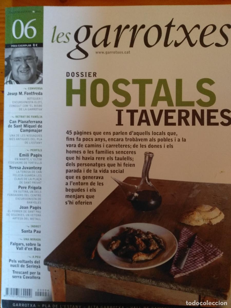 Libros de segunda mano: LES GARROTXES, Num. 06, Dossier HOSTALS I TAVERNES - Foto 1