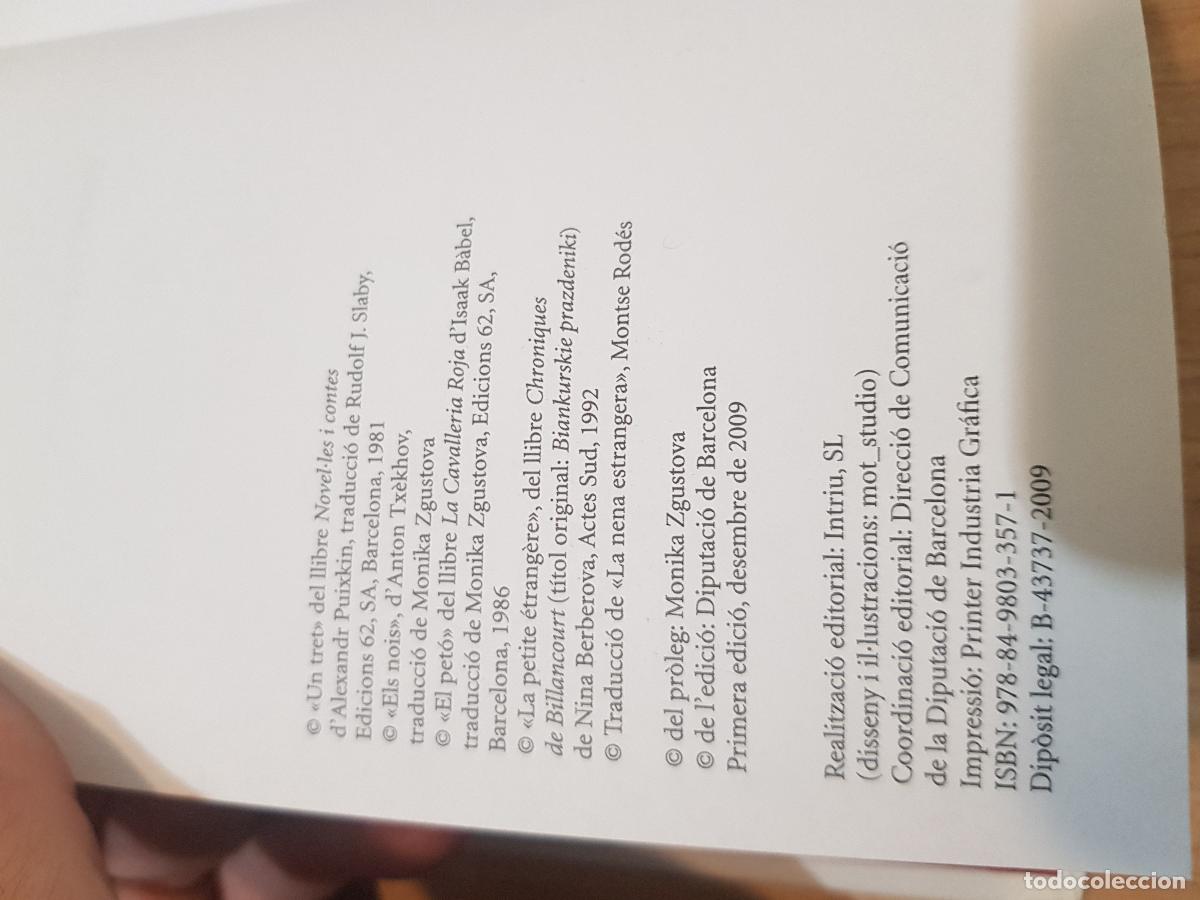 Libros de segunda mano: Quatre contes rusos - Varios - Foto 4