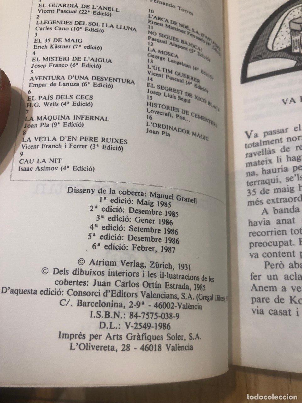 Libros de segunda mano: El 35 de maig - Erich K&auml;stner - Foto 3